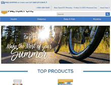 Tablet Screenshot of factoryotc.com